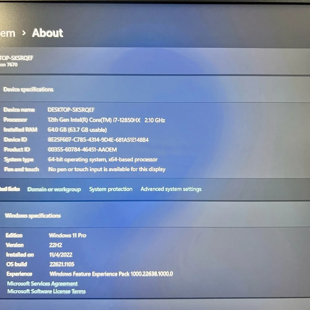 Brand new open box dell precision 7670 workstation cto laptop
